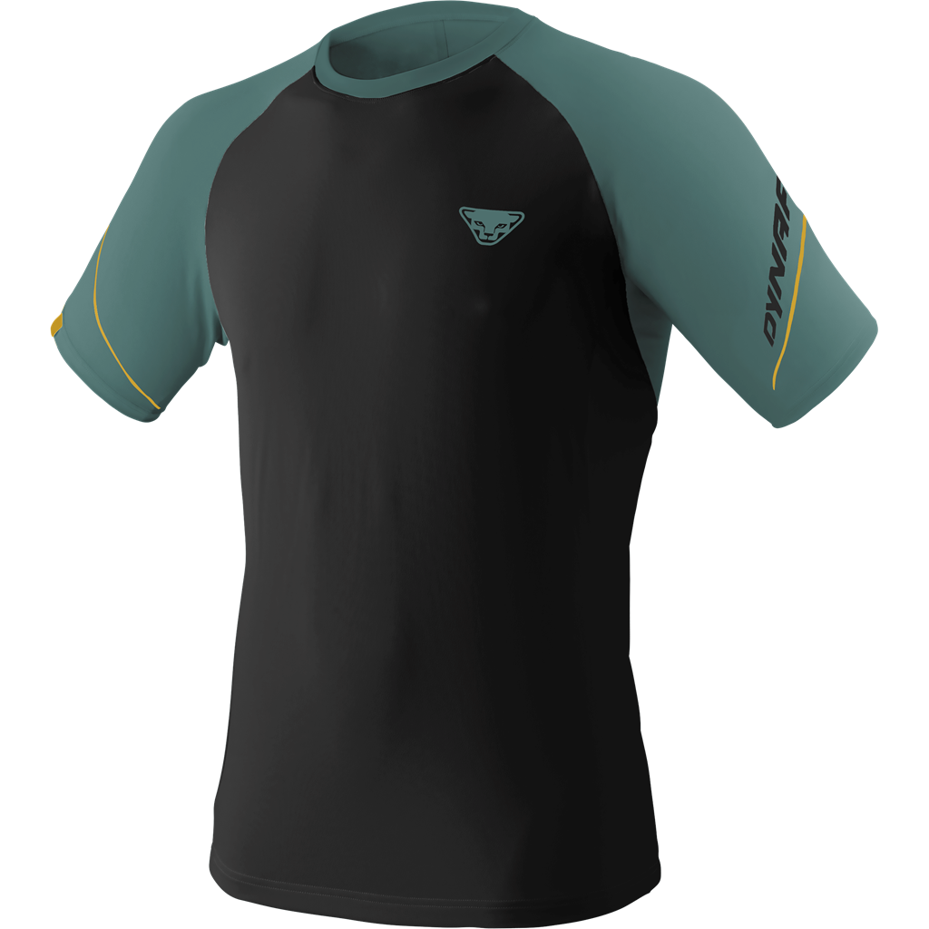 ALPINE PRO S/S TEE Herren black out/atlantic XL